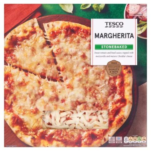 Tesco Stonebaked Classic Margherita Pizza 306g
