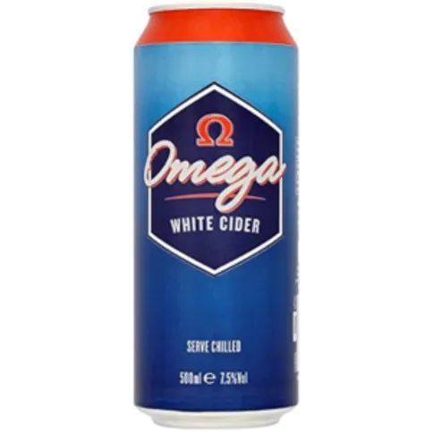 Omega White Cider 500ml