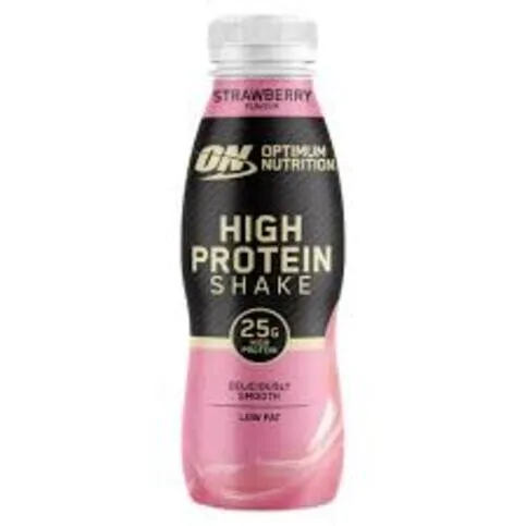 on 25g Strawberry Protein Shake