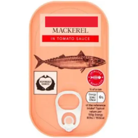 One Stop Mackerel In Tomato 125g