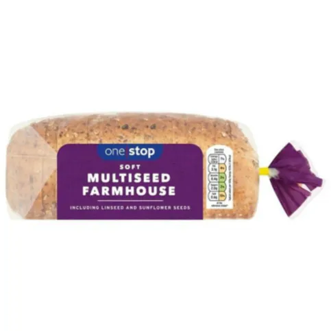 One Stop Multiseed Farmhouse Batch Bread 800g