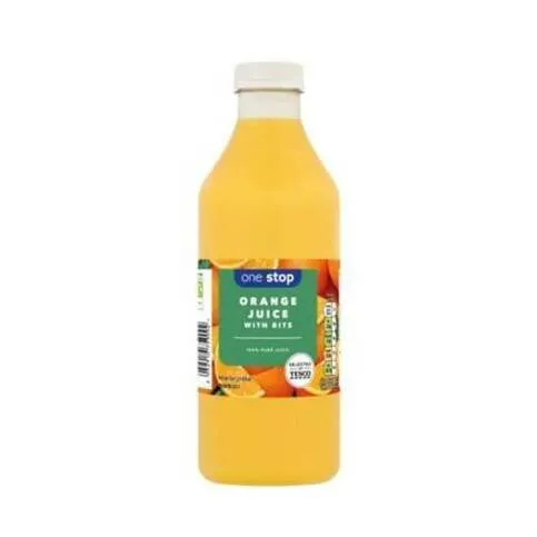 Onestop Orange Juice With Bits 1L