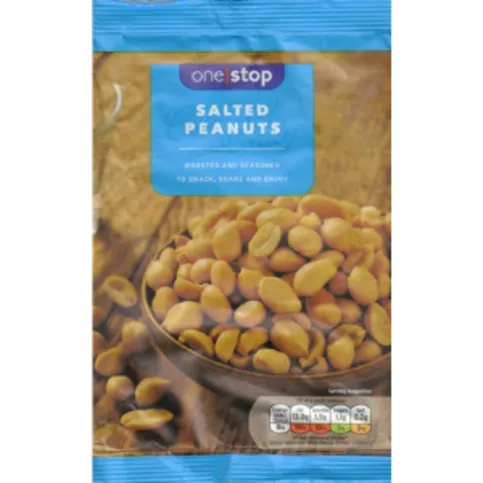 One Stop Roasted Salted Peanuts 200g