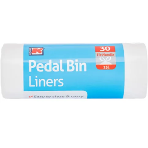 Onestop Tie Handle Pedal Bin Liners 30 Pack