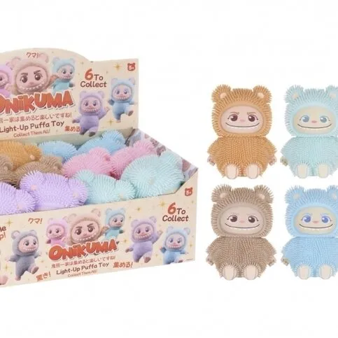 Onikuma Light Up Puff Toy (Designs May Vary)
