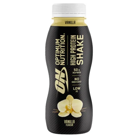 Optimum Nutrition High Protein Shake Vanilla Flavour 500ml