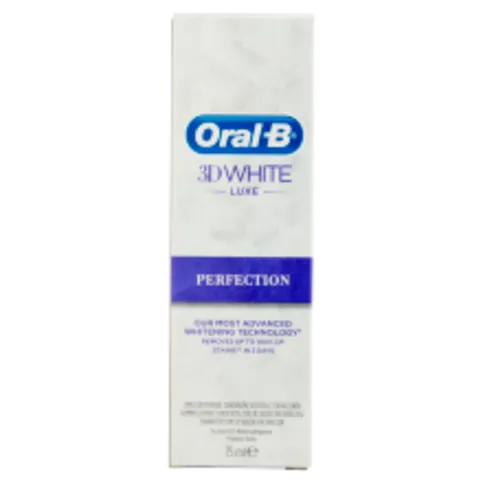 Oral-B 3D White Luxe Toothpaste 75ml