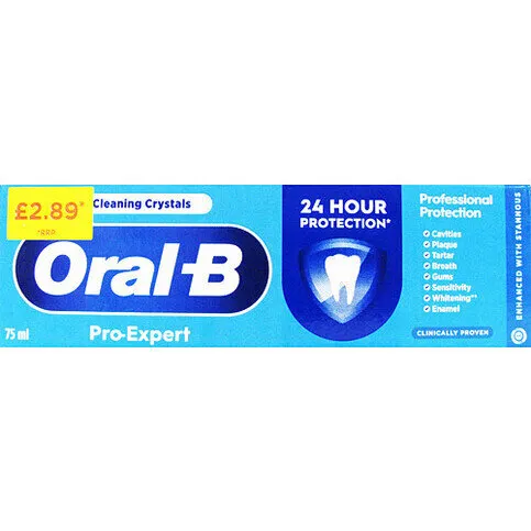 ORAL B PRO EXPERT TOOTHPASTE