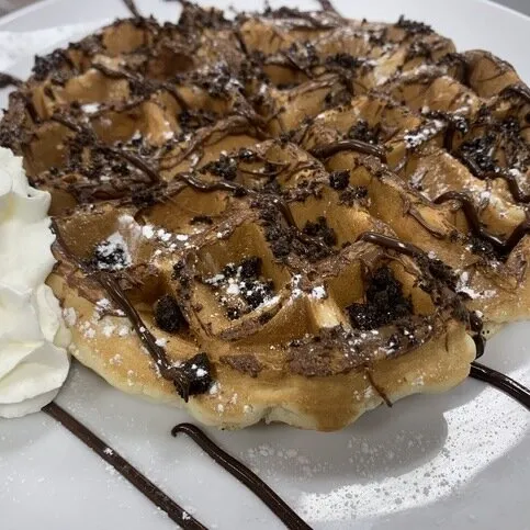 Oreo Waffle & Ice Cream