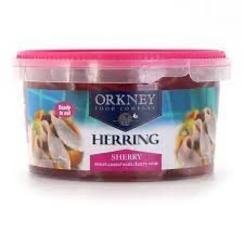 Orkney Herring Sherry Sweet Cured Cherry Wine 500g