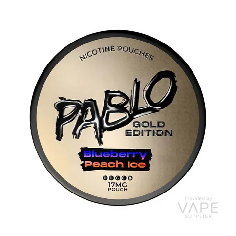 PABLO GOLD EDITION BLUEBERRY PEACH ICE 17MG