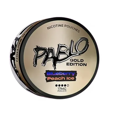 Pablo gold Edition Blueberry Peach Ice