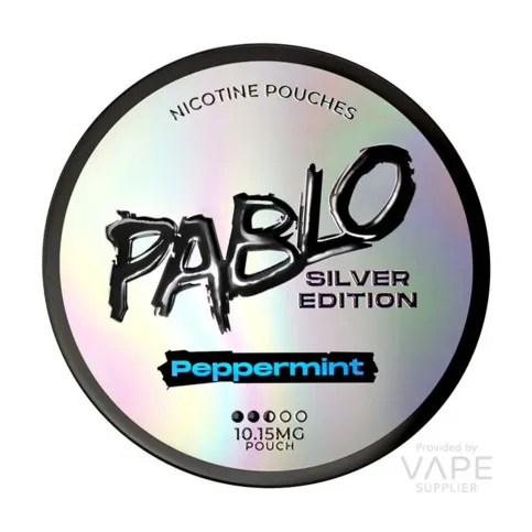 PABLO SILVER EDITION PEPPERMINT 10.15MG