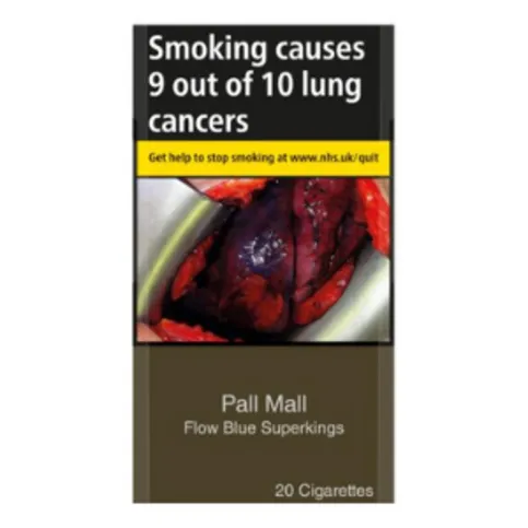Pall Mall Flow Blue Super King 20 Pack - Cigarettes