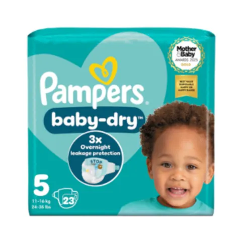 Pampers Baby-Dry Size 5 23 Nappies
