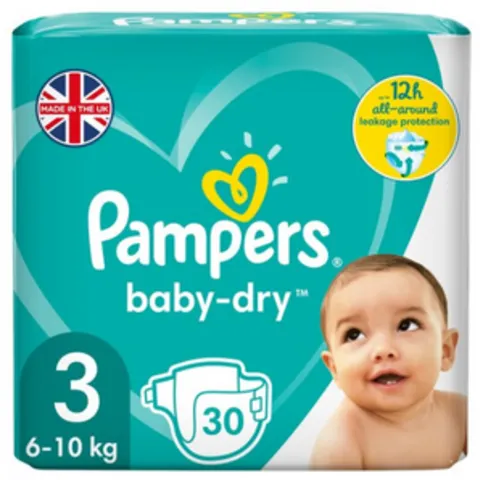Pampers Baby Dry Size 3 Carry Pack 30 Pack