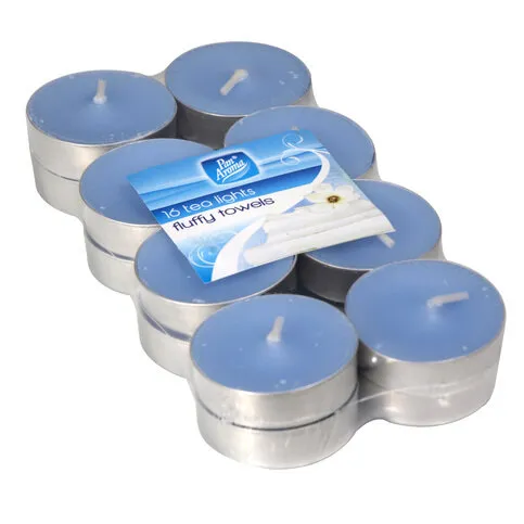 Pan Aroma Tea Lights Fluffy Towels