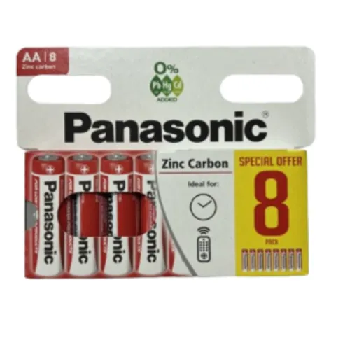 Panasonic AAA Battery 8 Pack