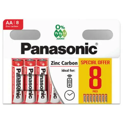 Panasonic AA Battery 8 Pack