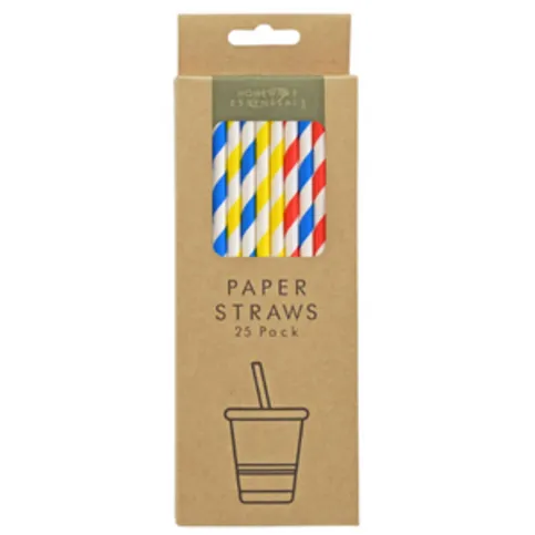 Paper Straws 25 Pack
