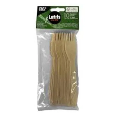 Pap Star Wooden Forks