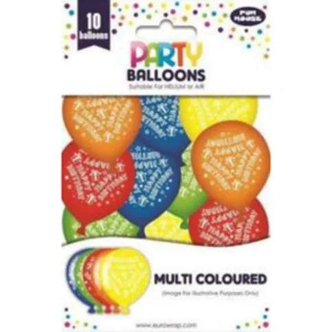Party Balloons 10 Pack