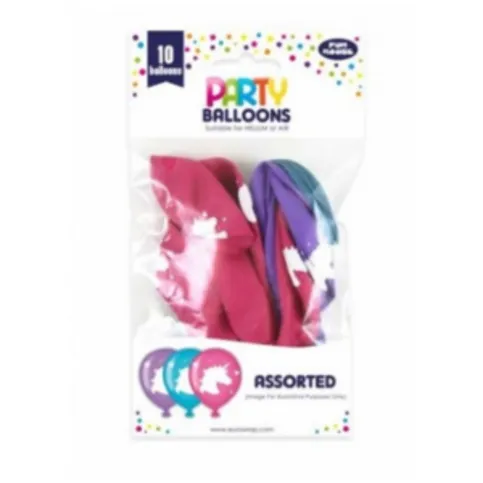 Party Balloons Unicorn Each