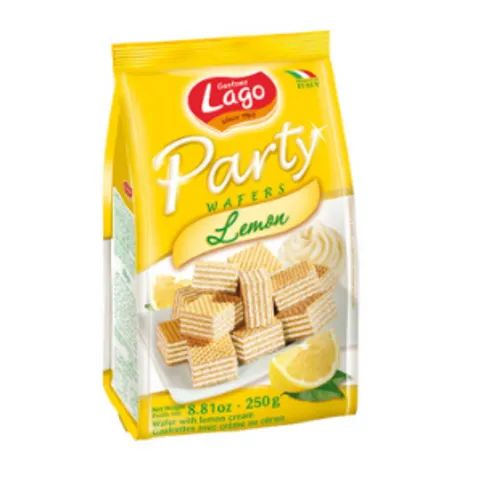 Gastone Lago Party Wafers Lemon