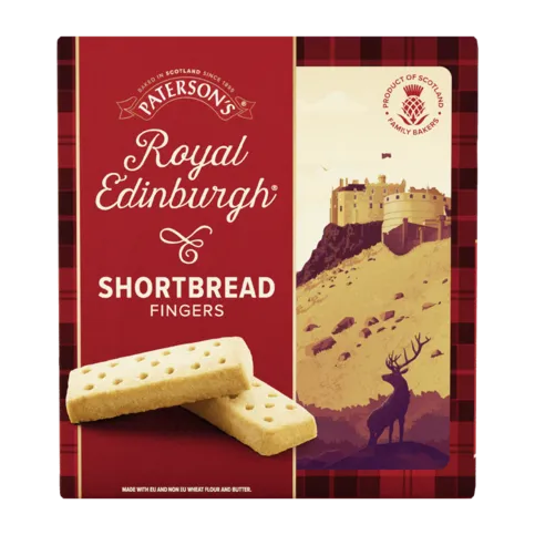 Patterson's Royal Edinburgh Classic Shortbread Fingers 300g