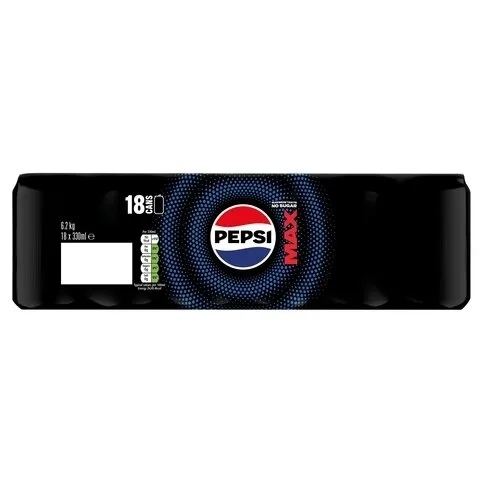 Pepsi Max, 18 x 330ml cans