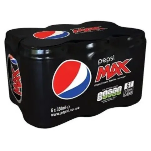 Pepsi Max 6 x 330ml