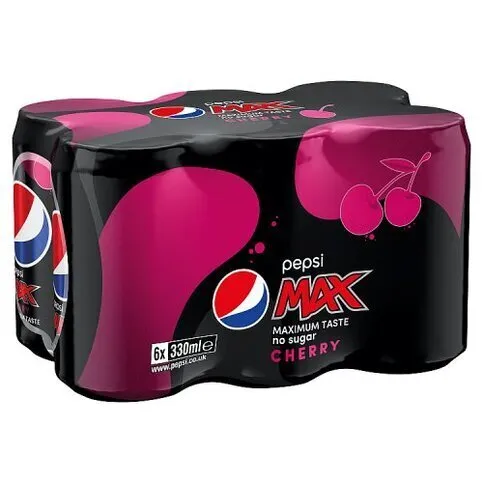 Pepsi Max Cherry 6pk