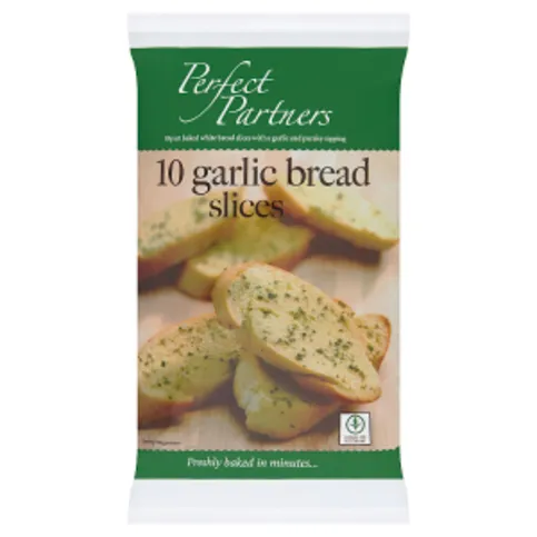Perfect Partners 10 Garlic Bread Slices 210g