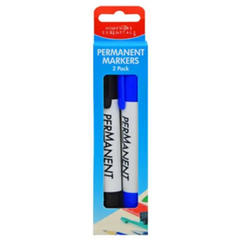 Permanent Markers 2 Pack