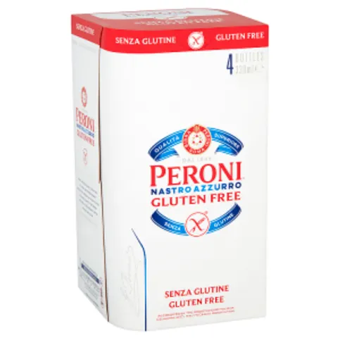 Peroni Nastro Azzurro Gluten Free 4 x 330ml