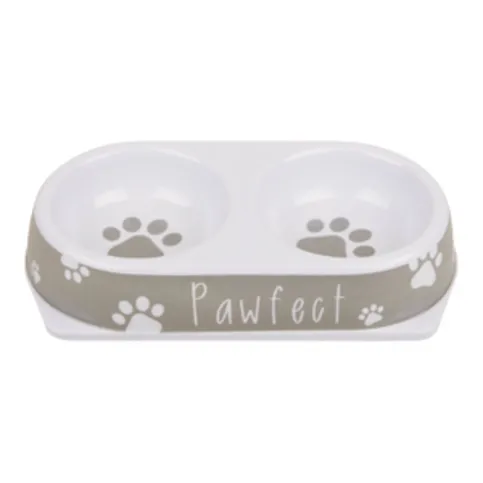Pet Double Diner Bowl