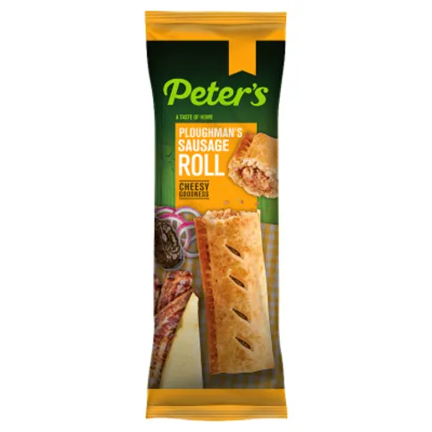 Peter's Ploughman's Sausage Roll