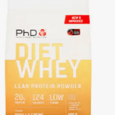 PHD Pwdr Diet Vanilla Creme 600G
