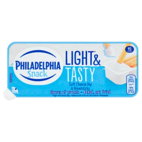 Philadelphia Light Soft Cheese Snack 42g