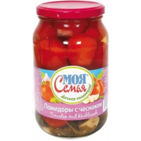 Pickled Tomatoes with Garlic 880g