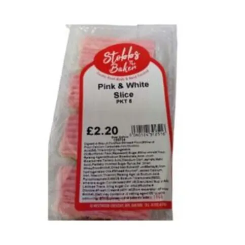 Pink & White Slice 5pk