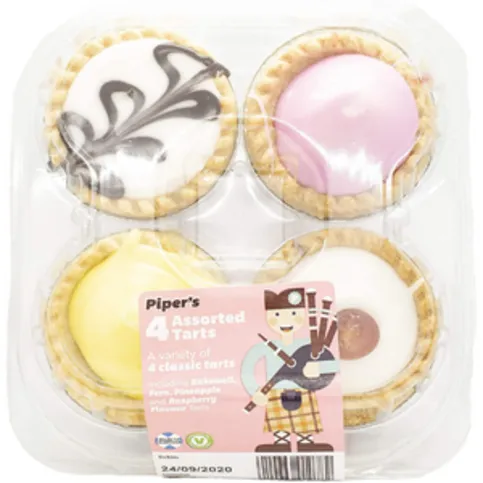 McGhees Assorted Tarts 4S