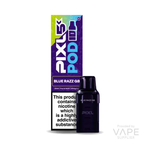 PIXL 5K POD BLUE RAZZ GB 20MG/ML