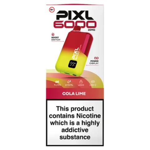 Pixl 6000 Cola Lime 20mg/ml