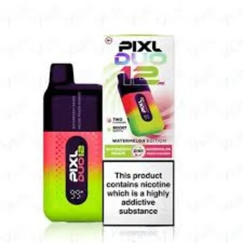 Pixl Duo 12K, KIT -Watermelon Ed, Wmelon Grape-Wmelon Peach Mango