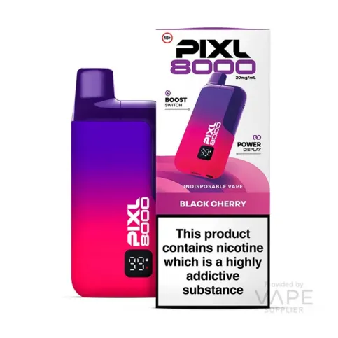 PIXL 8000 KIT BLACK CHERRY 20MG/ML