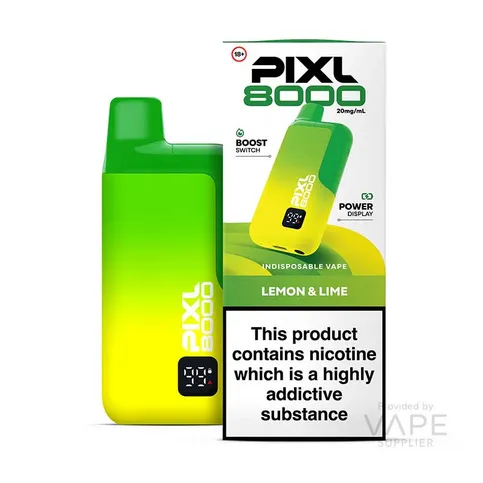 PIXL 8000 KIT LEMON & LIME 20MG