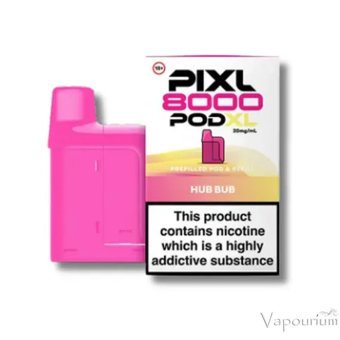 PIXL 8000 POD XL HUB BUB 20MG