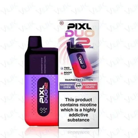 Pixl Duo 12ml Cherry Edition 2 in 1 Raspberry Pod
