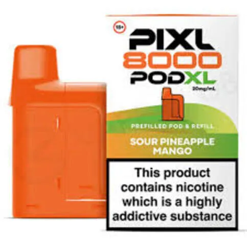 PIXL 8000 Prefilled Pod - Pineapple Sour 20mg